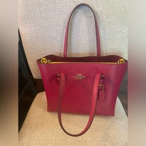 Coach Bucket Bag- W-10” H-8”